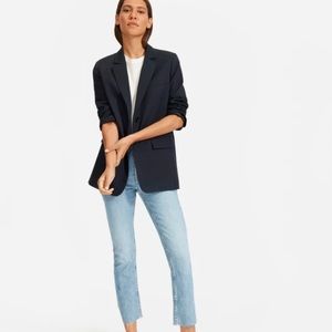 Everlane Kick Crop Jean - Blue
